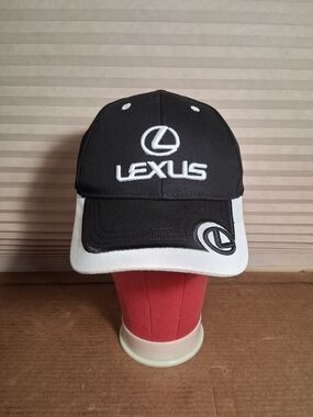Lexus Black and White Embroidered Baseball Cap